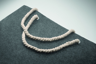 Logotrade liikelahja mainoslahja kuva: RPET-huopainen rantalaukku